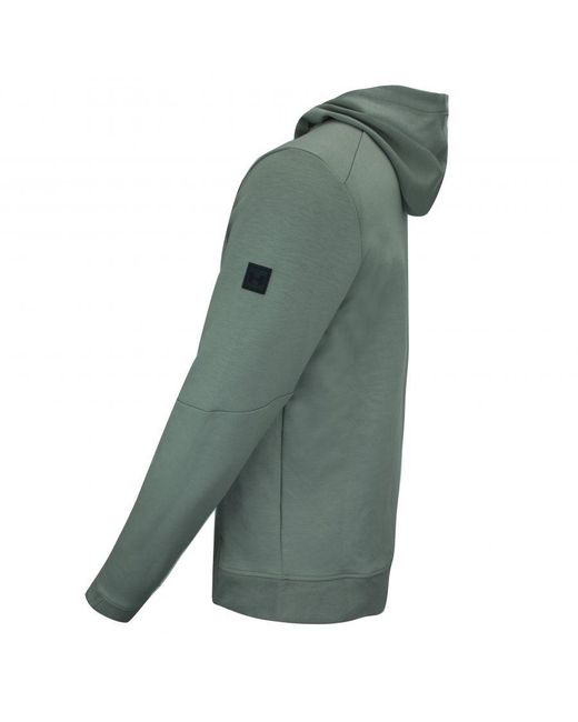 Under Armour Green Elite Utility Hoodie Zip Up Track Top 1306451 492 for men