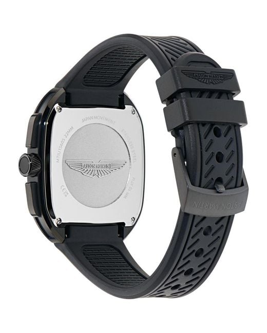 Aston Martin Gray Aml Icon Ult Watch Mtiu1S605 Silicone for men