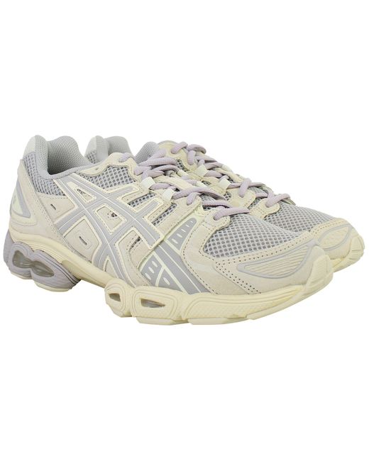 Asics White Gel-Nimbus 9 Trainers