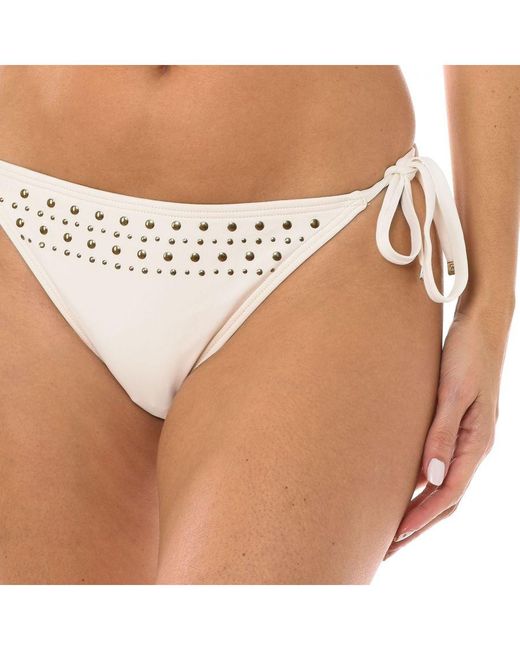 Michael Kors Natural Bikini Panties With Ties Mm1M121