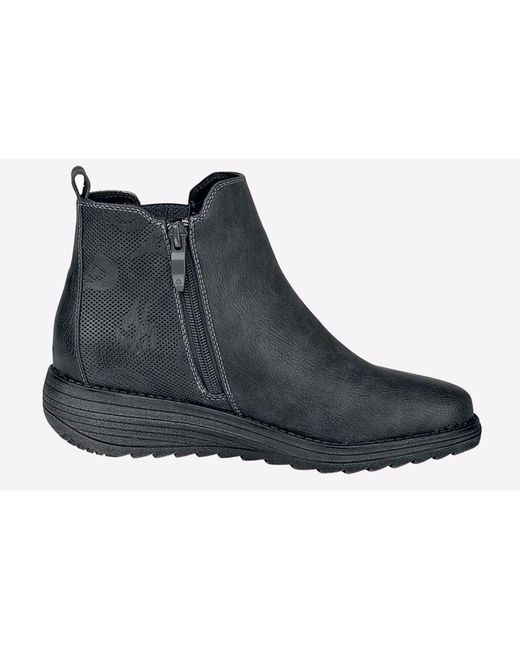 Cipriata Black Debora Memory Foam Ankle Boot