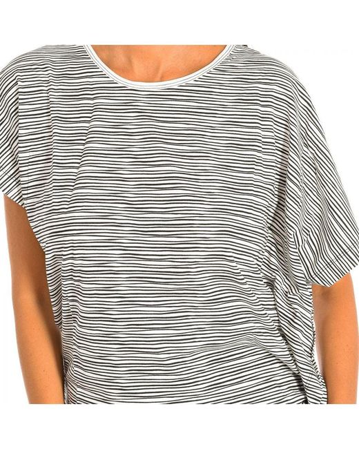 Zumba Gray Short-Sleeved Round Neck Sports T-Shirt Z1T00682
