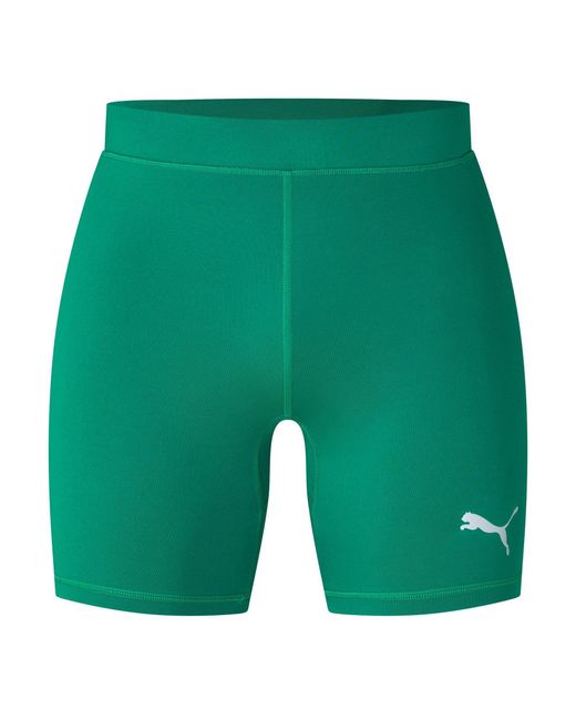 PUMA Green Short Tights for men