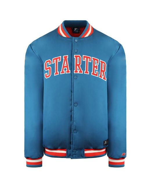 Starter Blue Winfred Bomber Jacket for men