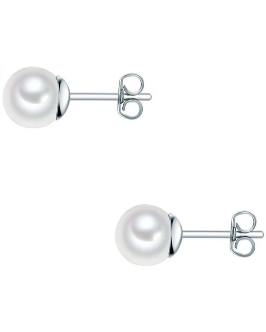 Rafaela Donata White Shell Pearl(S) Earring Sterling