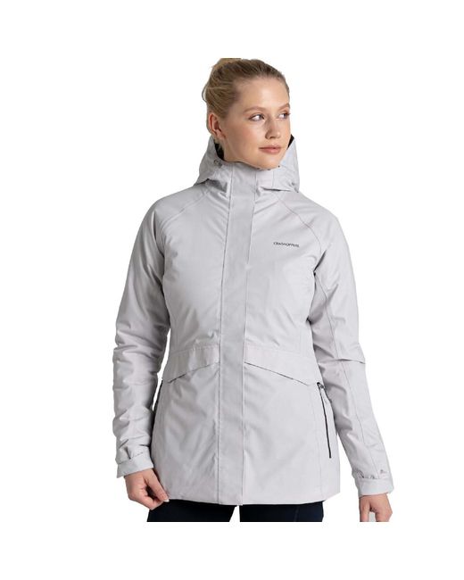 Craghoppers Gray Caldbeck Thermal Waterproof Jacket