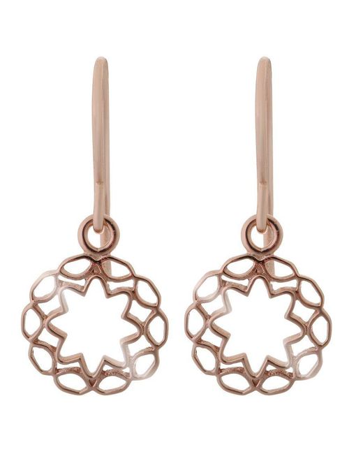 Orphelia Metallic 'Jasmine' 925 Sterling Set: Bracelet + Earrings + Necklace