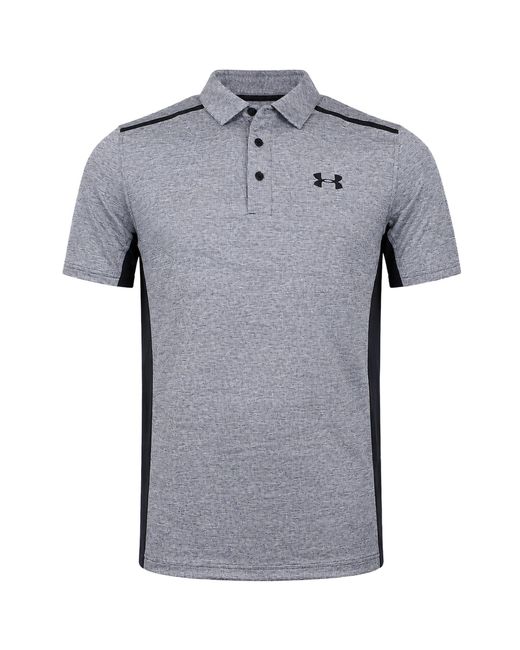 Under Armour Gray Centre Court Polo Shirt for men
