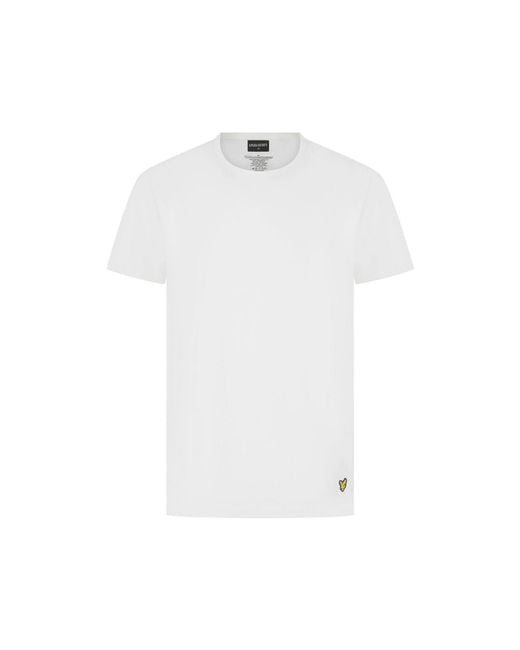 Lyle & Scott White And Charlie Loungewear Set for men