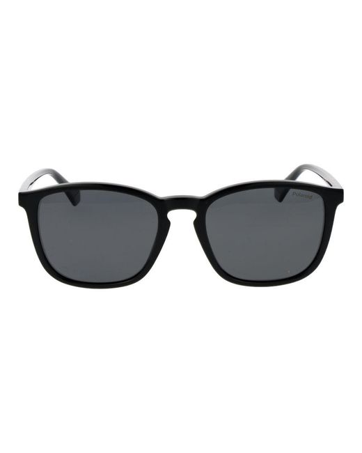 Polaroid Black Plastic Sunglasses for men