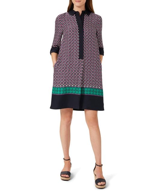 Hobbs Blue Marci Dress