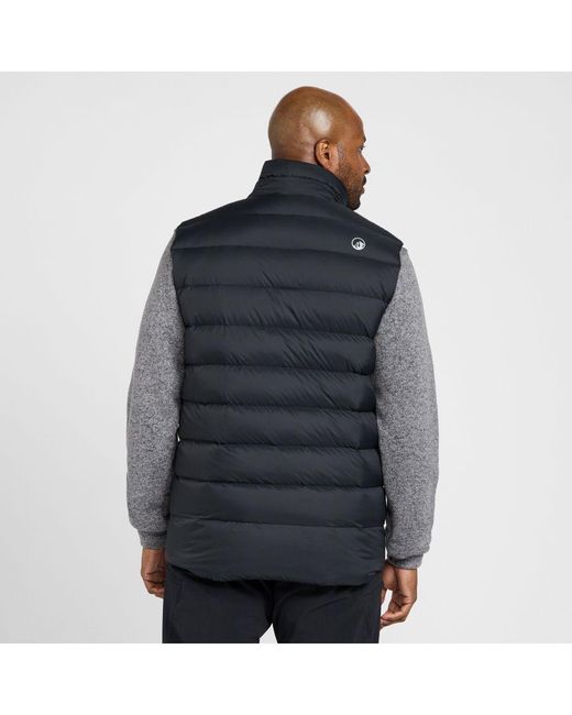 North Ridge Blue Tech Down Insulated And Water Repellent Gilet, Bodywarmer for men