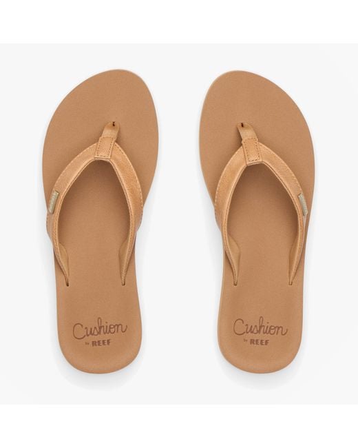 Reef Natural Baja Sands Toe-Post Sandals Almond