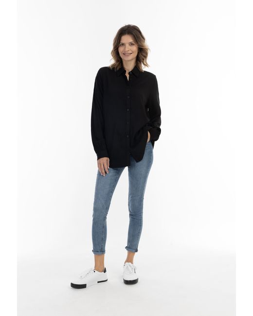 Usha Blouse Fenia in het Black
