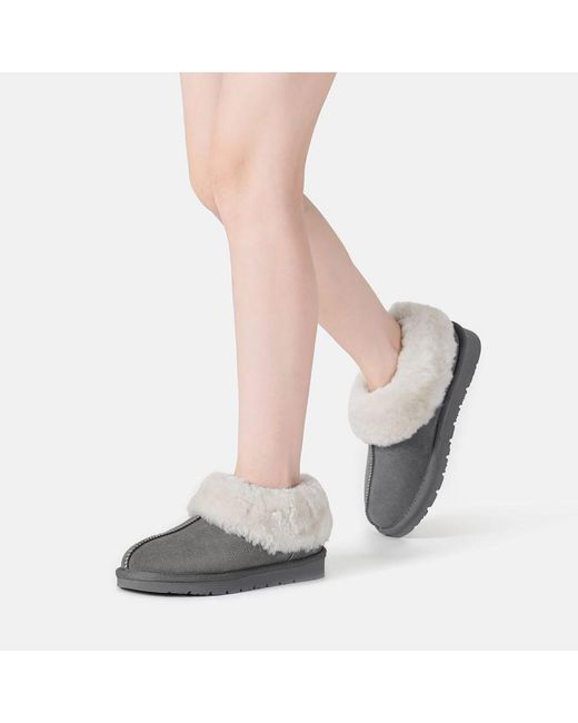 EVER AU Gray Ibis Slippers