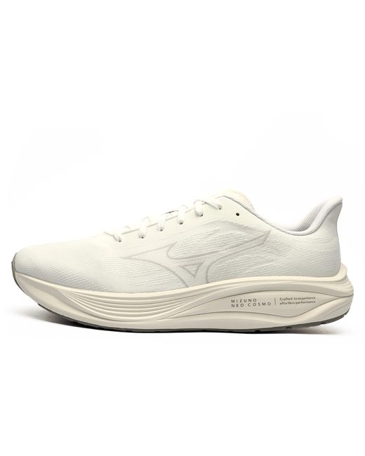 Mizuno White Neo Cosmo Running Shoes for men