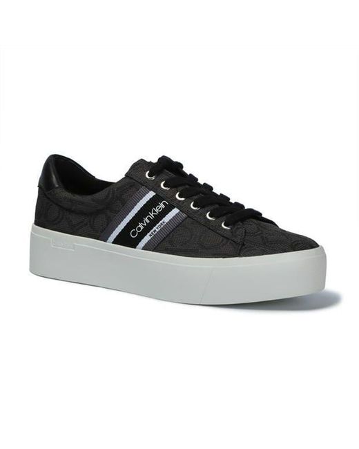 Calvin Klein Black Jinjer Low Top Trainers