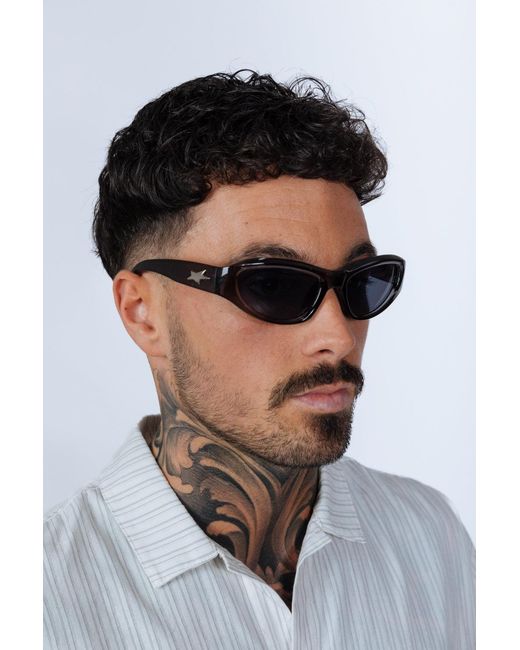 SVNX Black Star Racer Sunglasses