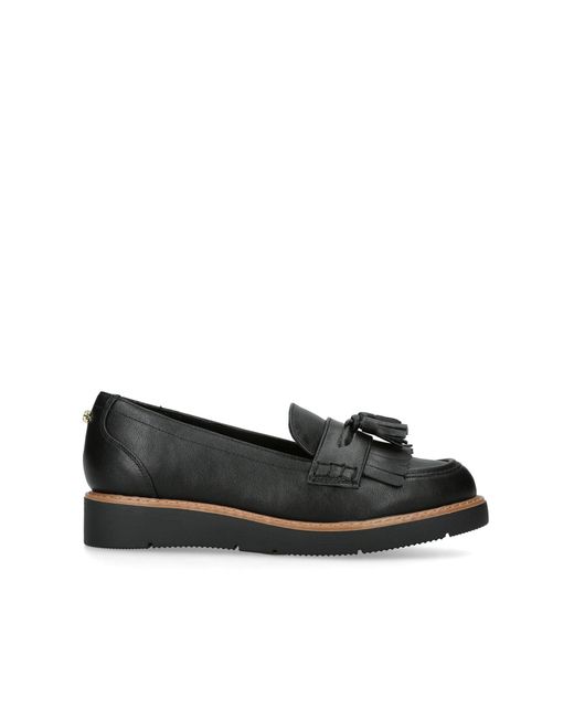 Carvela Kurt Geiger Black Sky Tassel Loafers