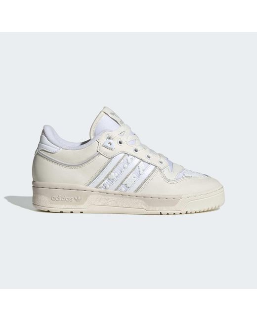Adidas Originals White Rivalry Low 86 Shoes