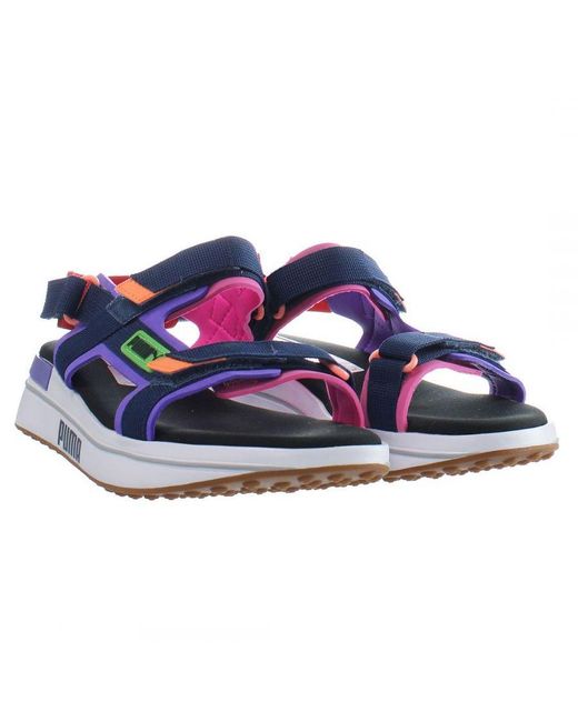 Puma blue cheap sandals