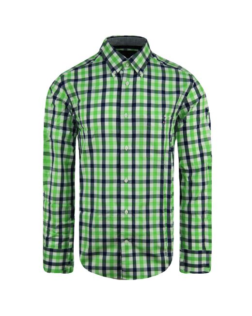 Eden Park Green Regular Oxford Shirt for men