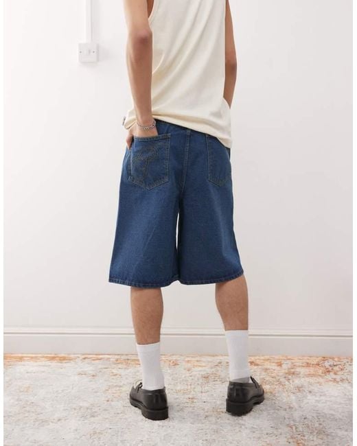 Prohibited Blue Soho Jorts for men