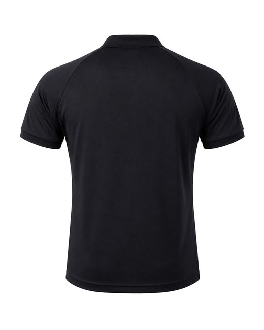 Sergio Tacchini Black Candis Polo Shirt for men