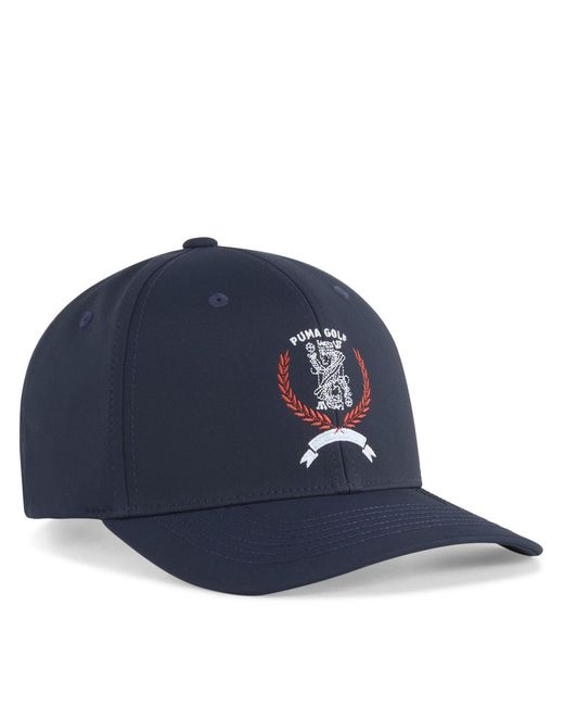 PUMA Blue Accessories Queen City Golf Cap for men