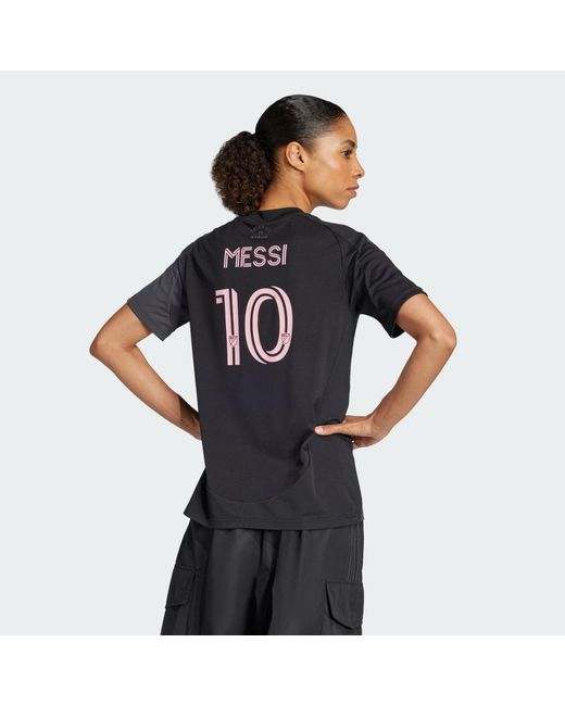 Adidas Originals Black Inter Miami Cf 25/26 Messi Away Jersey