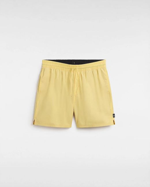 Vans Natural Primary Solid Elastic Boardshorts for men