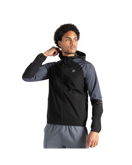 Dare 2b Black Movement Waterproof Jacket (Ebony/ for men
