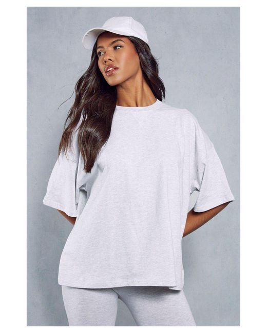 MissPap White Oversized Boxy T Shirt