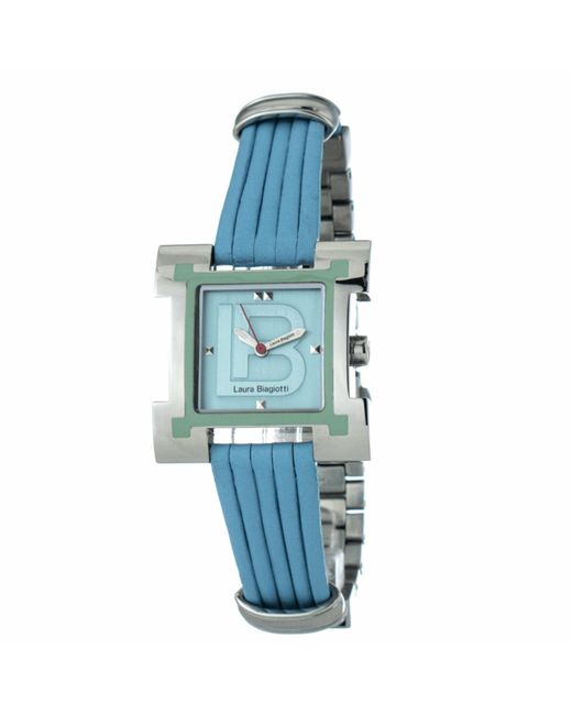 Laura Biagiotti Blue Ladies Watch Quartz Steel
