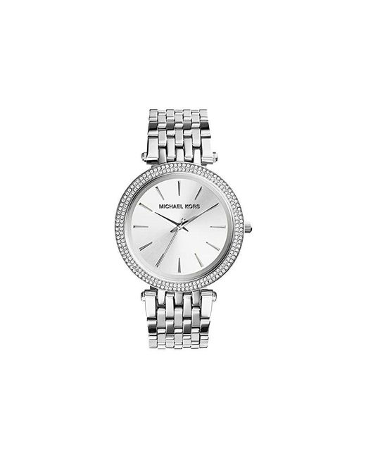 Michael Kors Horloge Mk3190 Zilver in het White