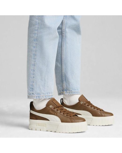 Puma platform brown clearance