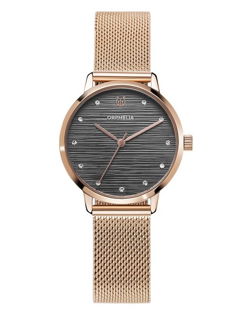 Orphelia Black Violetta Watch Or12925 Stainless Steel
