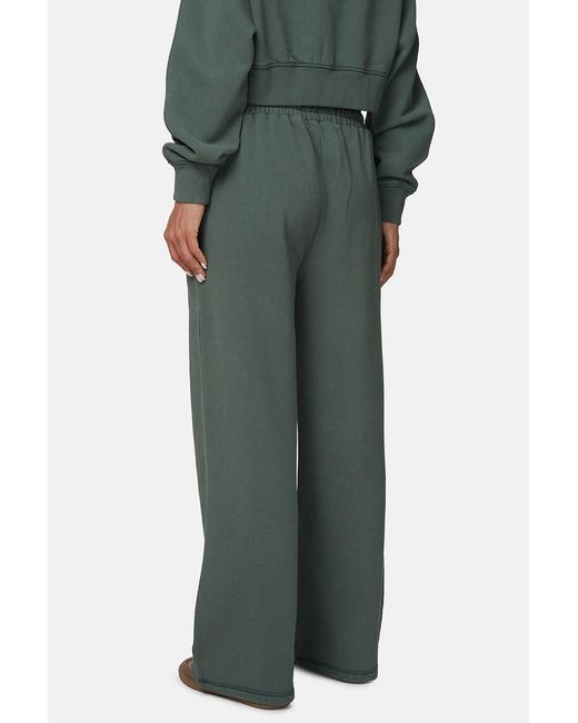 Good For Nothing Green Vintage Washed Wide Leg Joggers