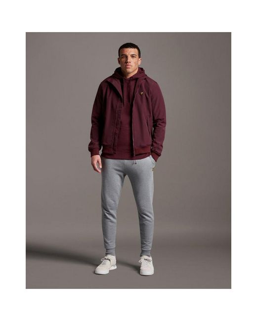 Lyle & Scott Brown Pullover Hoodie Ml416Vog for men