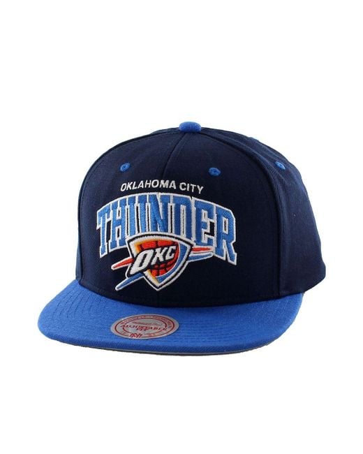 Mitchell & Ness Blue Oklahoma City Thunder Cap for men