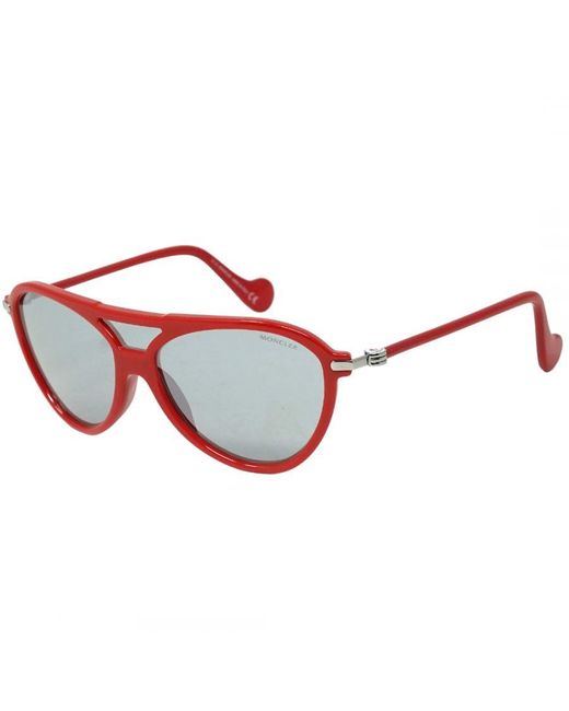 Moncler Red Ml0054 67C Oo Sunglasses for men