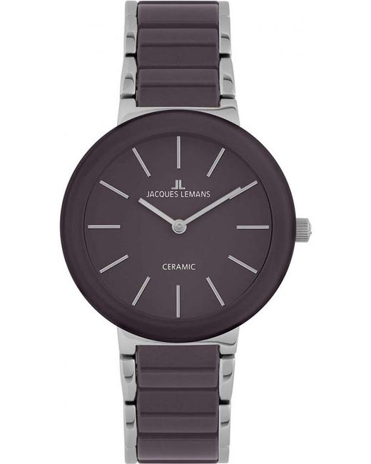 Jacques Lemans Gray 42-7Zd Ladies Monaco Watch