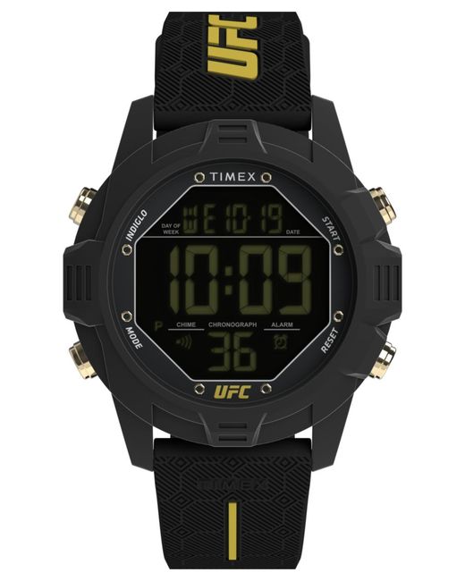 Timex Black Ufc Brawler Watch Tw2V97900 Silicone for men