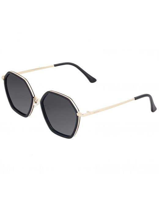 Bertha Metallic Ariana Polarized Sunglasses