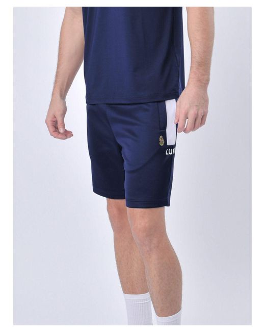 Luke 1977 Blue Newcastle Sweat Shorts for men