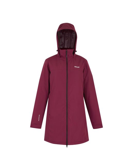 Regatta Purple Ladies Tamlin Insulated Waterproof Jacket (Dark Pimento)