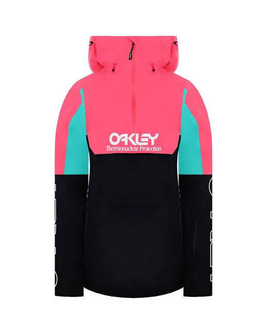 Oakley Pink Tnp Insulated Anorak Jacket Polyamide