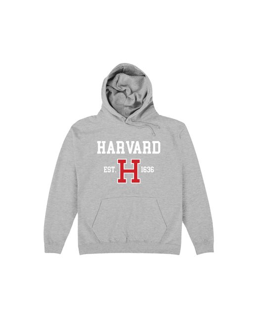 Park Fields Gray Harvard University Est 1636 Hoodie
