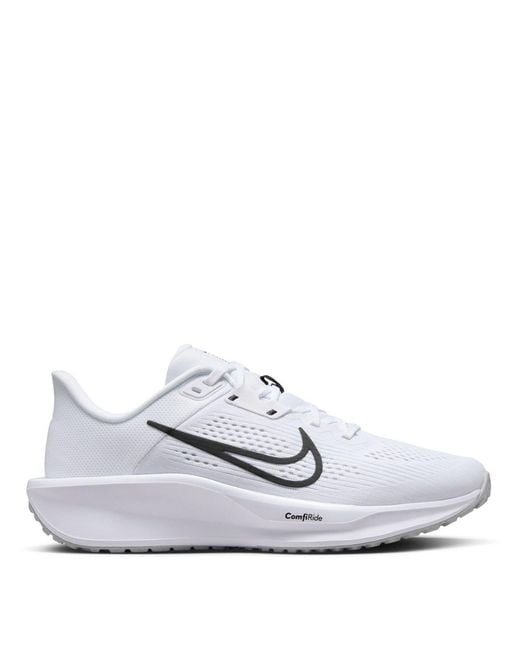 Nike White 6 Road Running Shoes