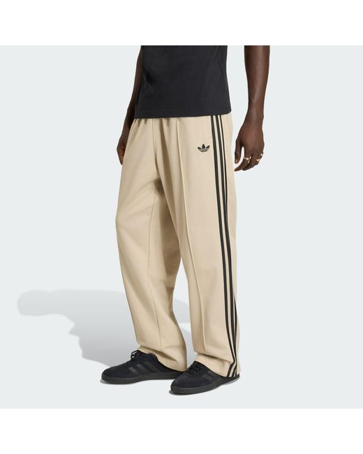 Adidas Originals Natural Baggy Track Pants for men